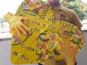 Aluno com o coração.