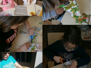 Trabalho realizado pelos alunos no desafio anterior (material reutilizado).