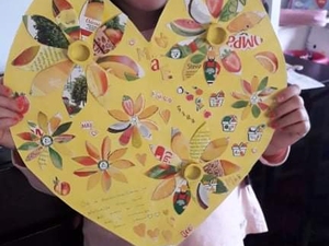 Maria Amaro Pereira e o seu coração amarelo
