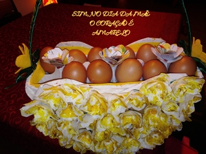 Sim, no dia da Mãe o coração é amarelo
