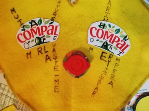 Coração amarelo - fase 4