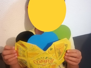 Mais uma coração para a mãe!