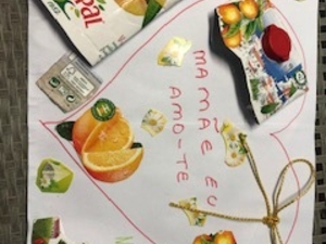 No dia da mãe o coração é amarelo