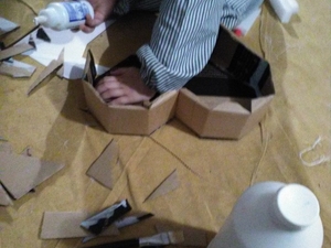 Início projecto 3d do  Coração amarelo