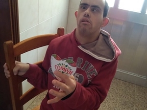 Diogo com um coração do tamanho do mundo