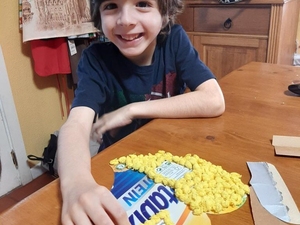 O aluno e o seu coração amarelo.
