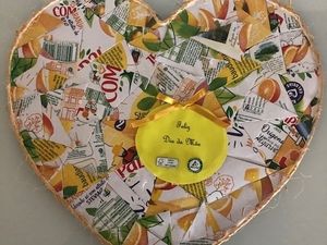 coração amarelo