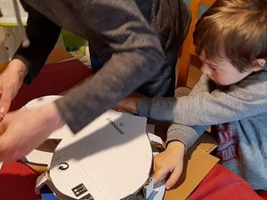 Pai e Filho a partilhar corações