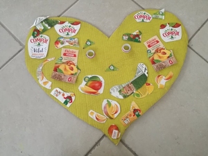 Coração amarelo