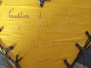 Montagem das luzes.