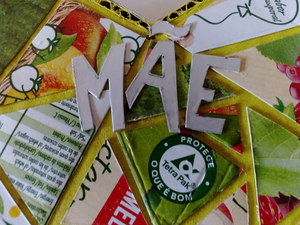 Símbolo "Tetra Pak - Protege o que é bom" na caixa-coração