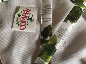 ....  recolha de embalagens tetra pak.