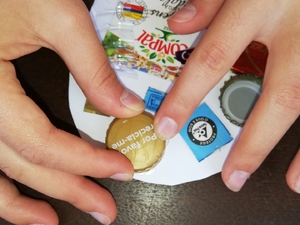 Últimos retoques para finalizar o trabalho.