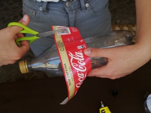 Montagens das várias peças no coração.
