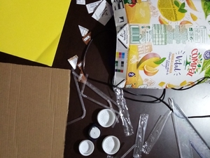 Preparação dos materiais
