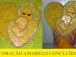 Coração Amarelo concluído