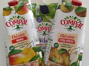 "Sumo de fruta para um coração saudável"